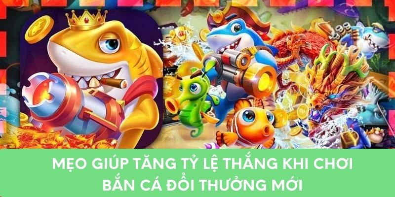 Mẹo giúp tăng tỷ lệ thắng khi chơi bắn cá đổi thưởng mới