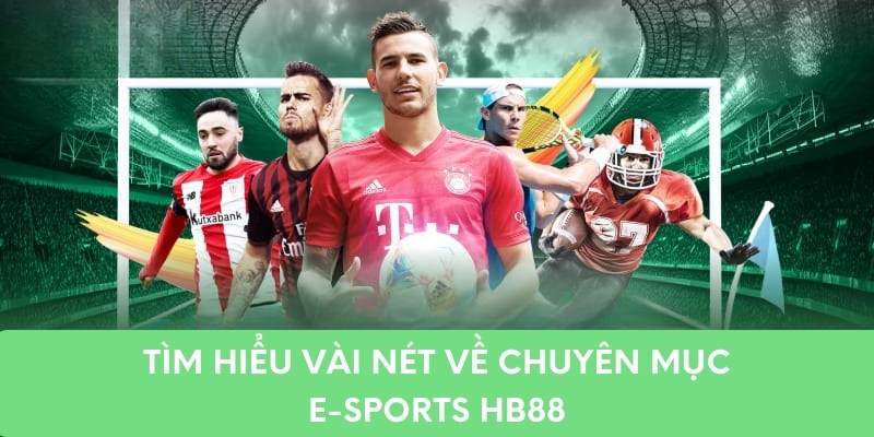 Tìm hiểu vài nét về chuyên mục E-sports Hb88