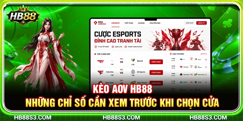 Kèo AOV HB88 – Những Chỉ Số Cần Xem Trước Khi Chọn Cửa 5 Kèo AOV HB88 – Những Chỉ Số Cần Xem Trước Khi Chọn Cửa