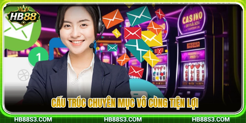 Thiết kế danh mục khoa học và cực kỳ tiện ích 