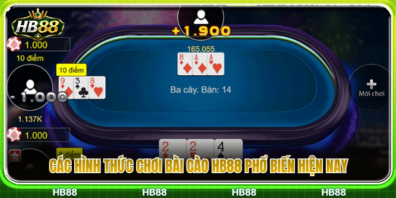 Bài Cào HB88 – Ván Nhanh, Luật Gọn, Dễ Làm Quen 4 Những kiểu đánh bài cào HB88 được ưa chuộng nhất
