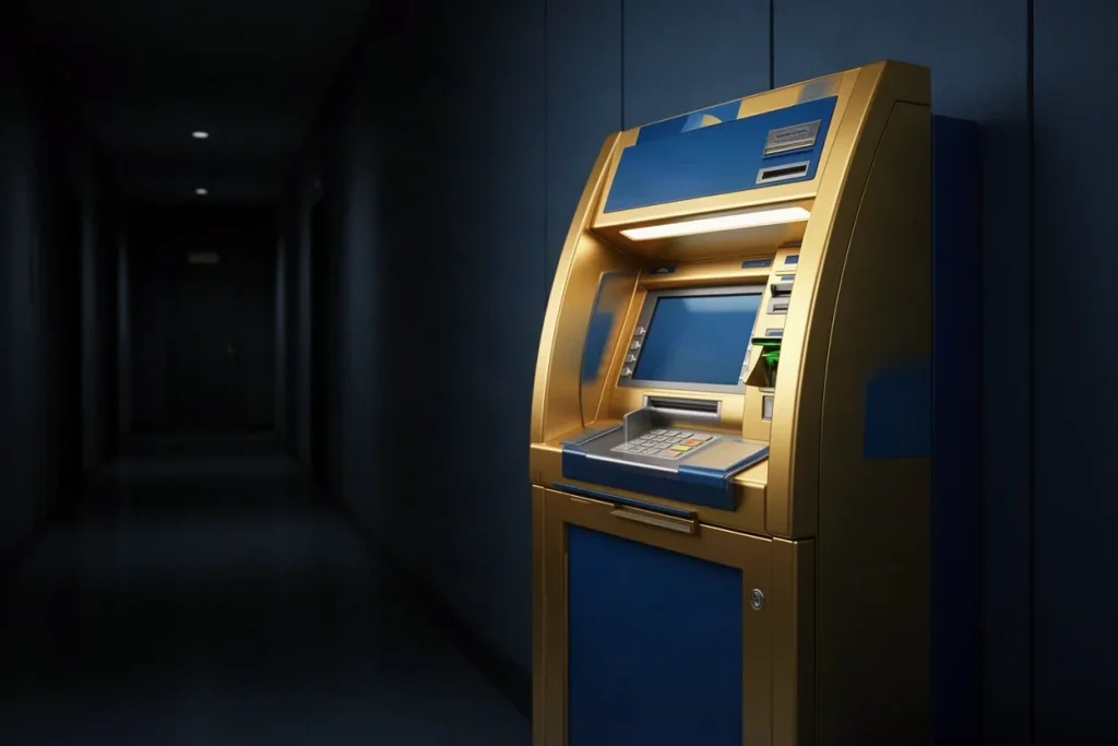 Ảnh minh hoạ cây ATM cho mục rút tiền hướng dẫn HB88MOBI